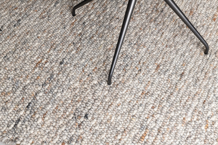 Handgeweven wollen vloerkleed Senna