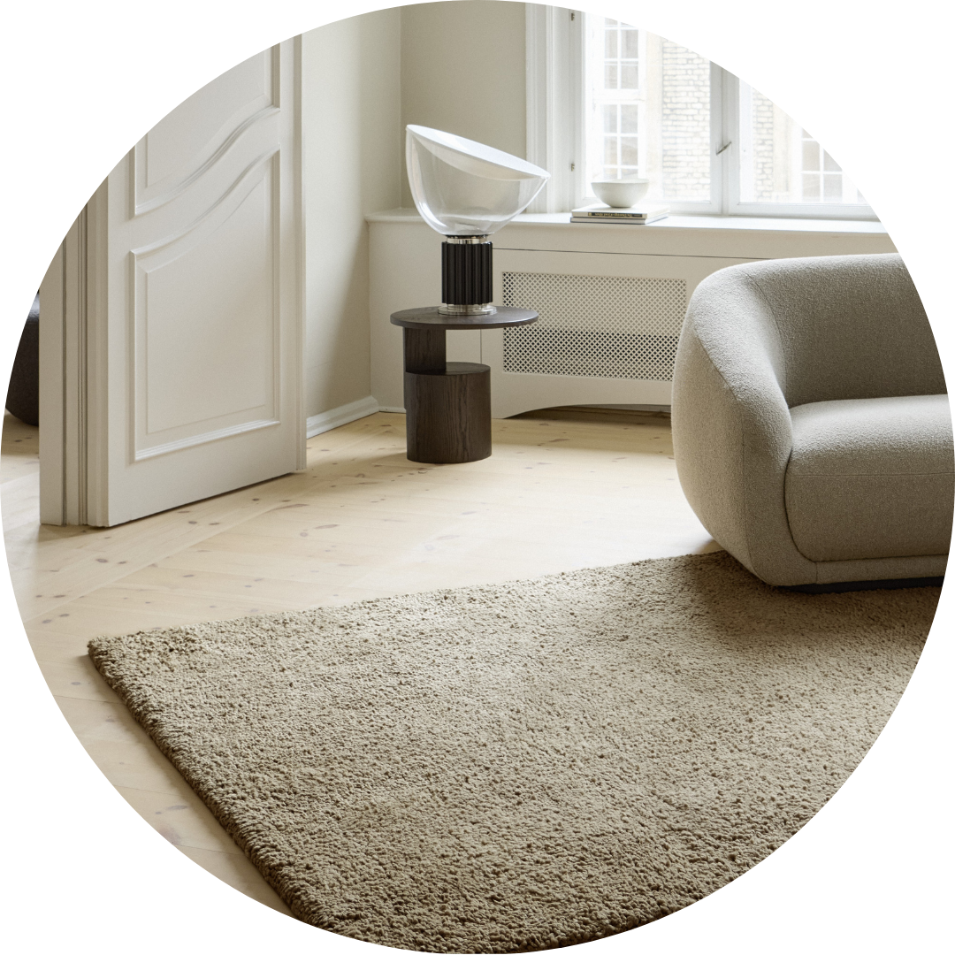 Hoogpolig wollen vloerkleed - Kaatz