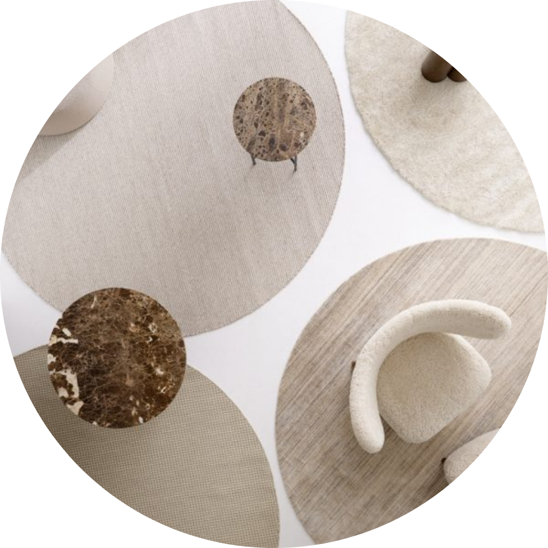 Luxe ronde vloerkleden