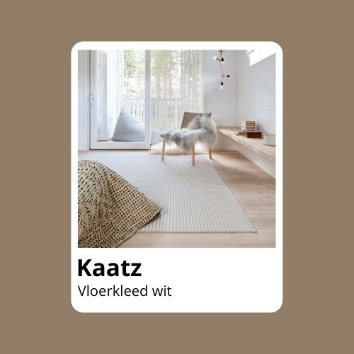 Wit vloerkleed