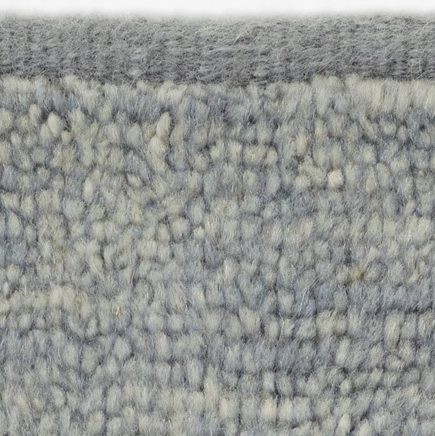 Kvadrat vloerkleed Lavo in stock Blauw 0011