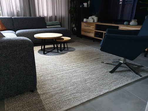 Wollen vloerkleed Liz Antraciet; Wollen vloerkleed Liz Antraciet; Wollen vloerkleed Liz Antraciet; Wollen vloerkleed Liz Antraciet