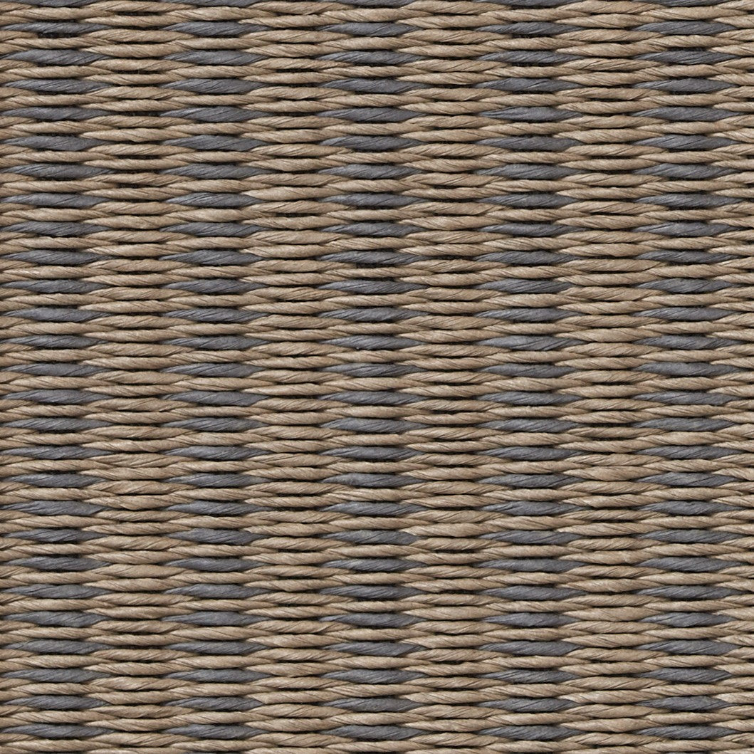 Vloerkleed Woodnotes Railway Nutria Graphite 1163240