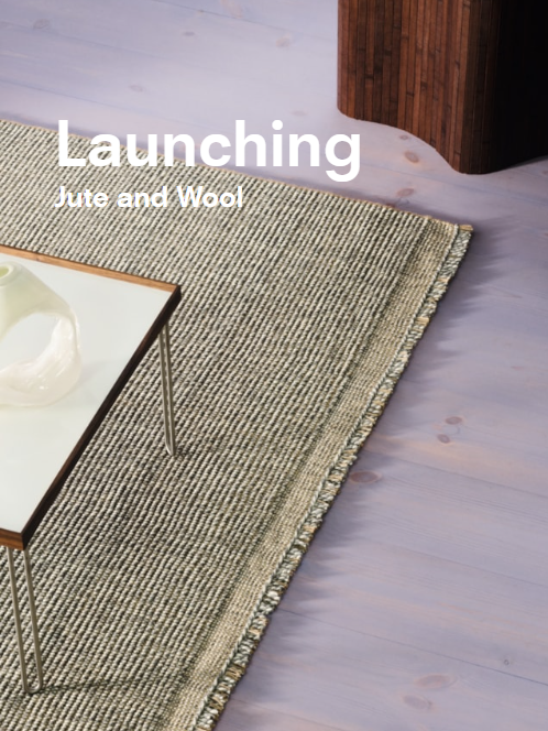 Kvadrat Jute and Wool Blauwgrijs 0151; Kvadrat Jute and Wool Blauwgrijs 0151; Kvadrat Jute and Wool Blauwgrijs 0151