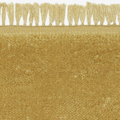 Kvadrat vloerkleed Harvest Coloured Fringes Roest c1212