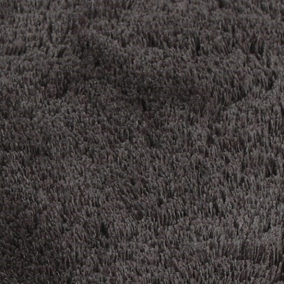 Hoogpolig wollen kleed Coco Houtskool 65