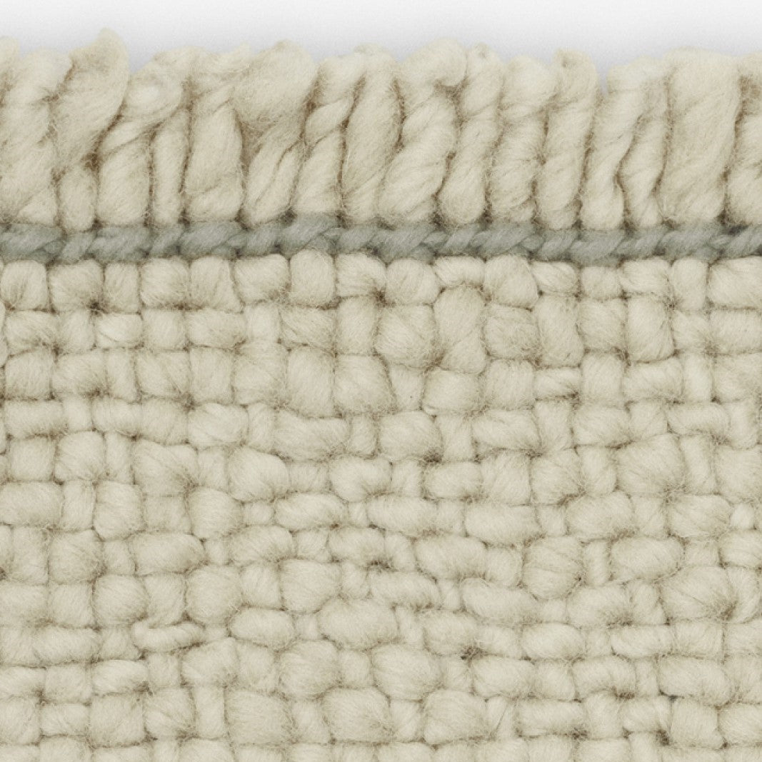 Kvadrat vloerkleed Bold Block Wit Grijs C0110