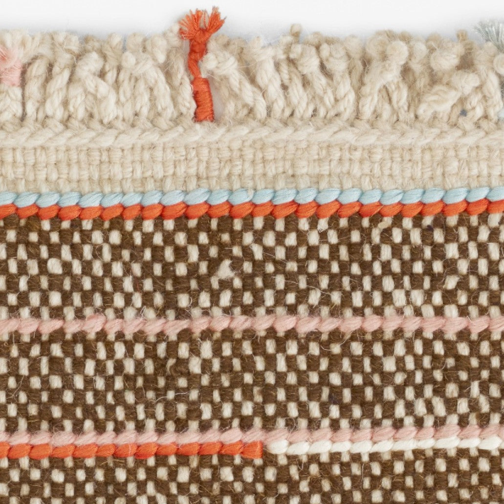 Kvadrat vloerkleed Argali Bruin C0171