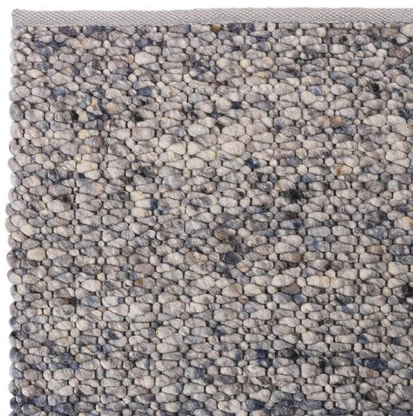 Wollen vloerkleed handgeweven Filou Jeans 23