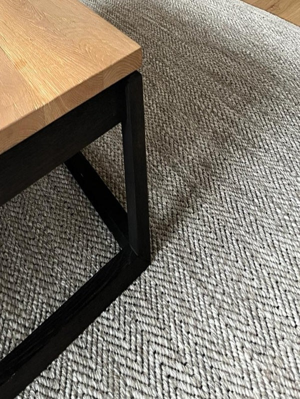 Wollen vloerkleed Liz Antraciet; Wollen vloerkleed Liz Antraciet; Wollen vloerkleed Liz Antraciet; Wollen vloerkleed Liz Antraciet