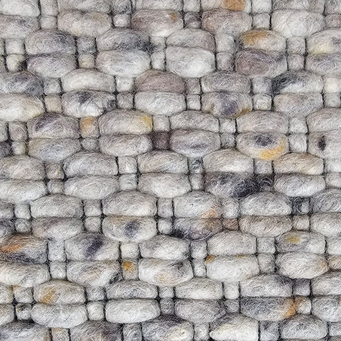 Wollen vloerkleed Imme Grijs mix 04; Wollen vloerkleed Imme Grijs mix 04