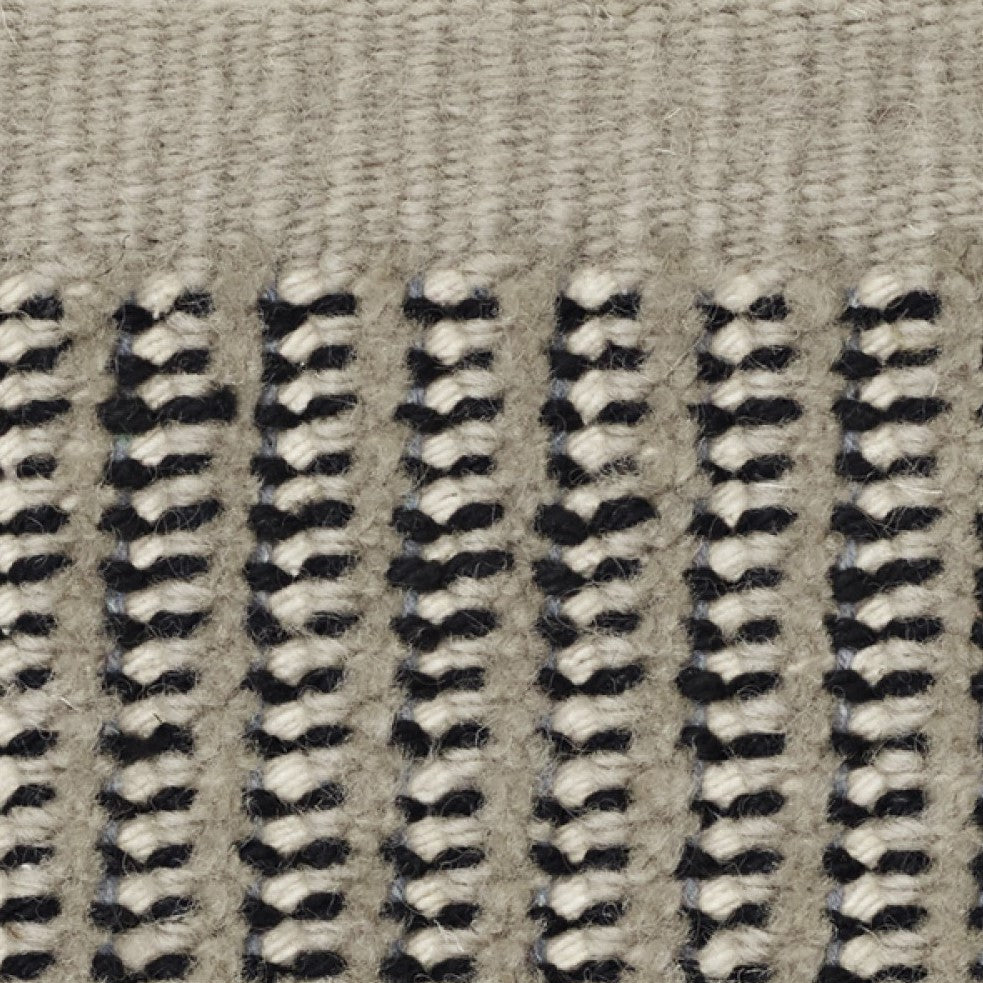 Vloerkleed Kvadrat Kanon Pattern Plow Beige Grijs C0009