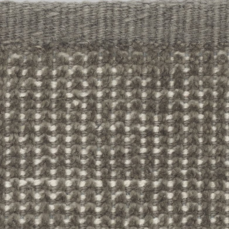 Kvadrat vloerkleed Kanon Grijs Wit C0026