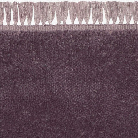 Kvadrat vloerkleed Harvest Coloured Fringes Paars c3030