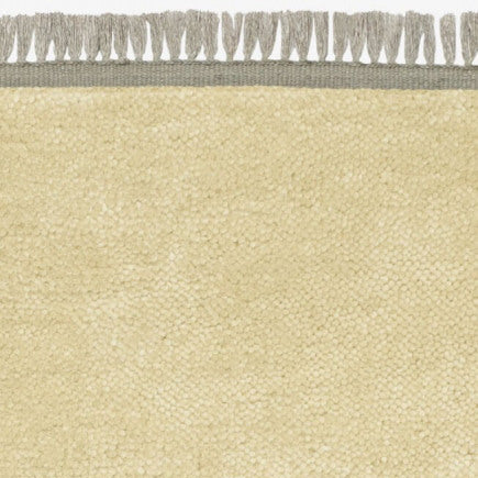 Kvadrat vloerkleed Harvest Cross Coloured Fringes Creme Grijs c1603