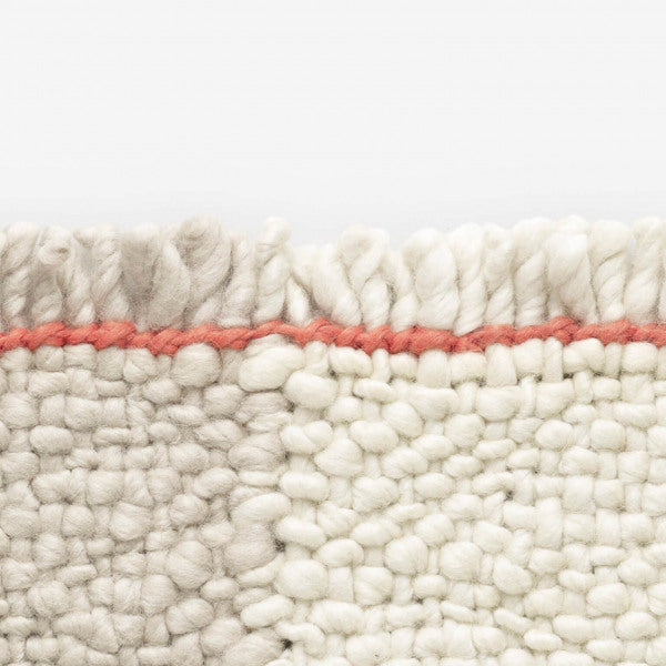 Design Vloerkleed Kvadrat Bold Wit Grijs 0112 Detail