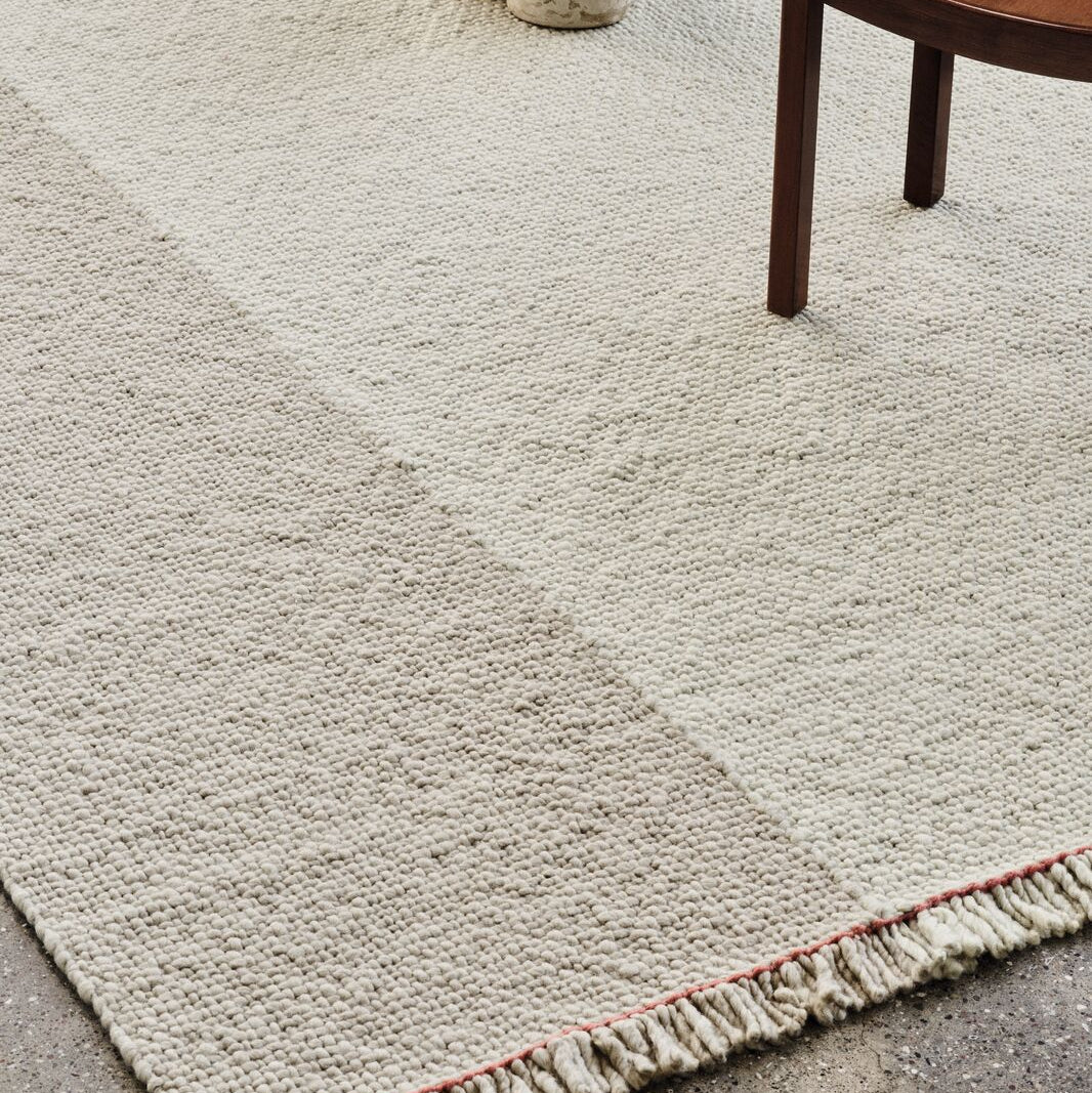 Design Vloerkleed Kvadrat Bold Wit Grijs 0112 Sfeer