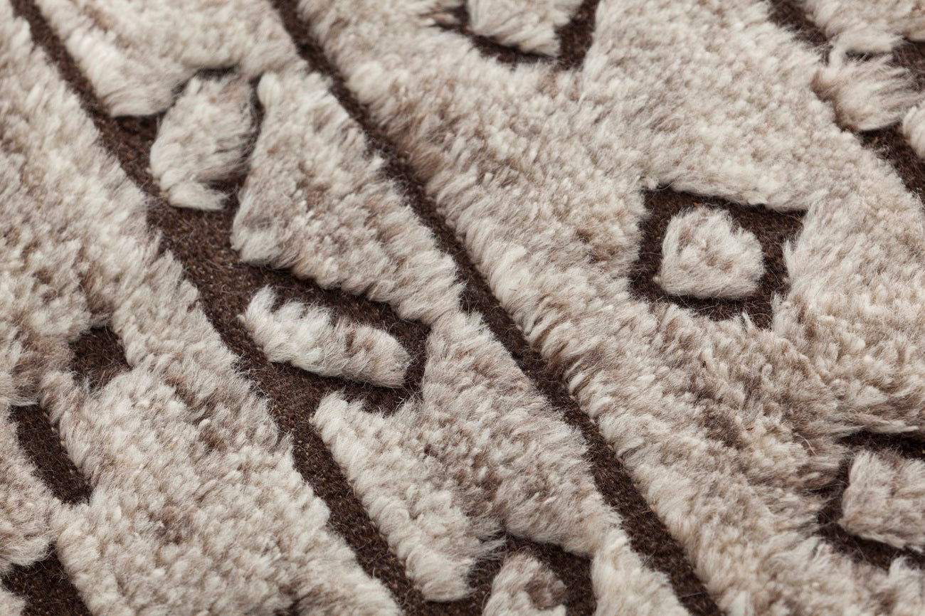 Design vloerkleed Gan Rugs Bereber detail