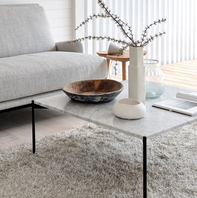 Design vloerkleed Woodnotes Wild Light Grey 1640115 sfeer