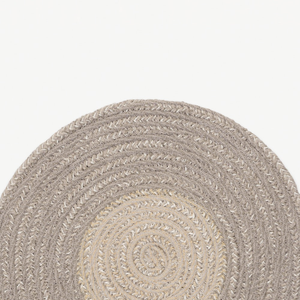 Design Vloerkleed Kvadrat Braid Bloom Zand C0318