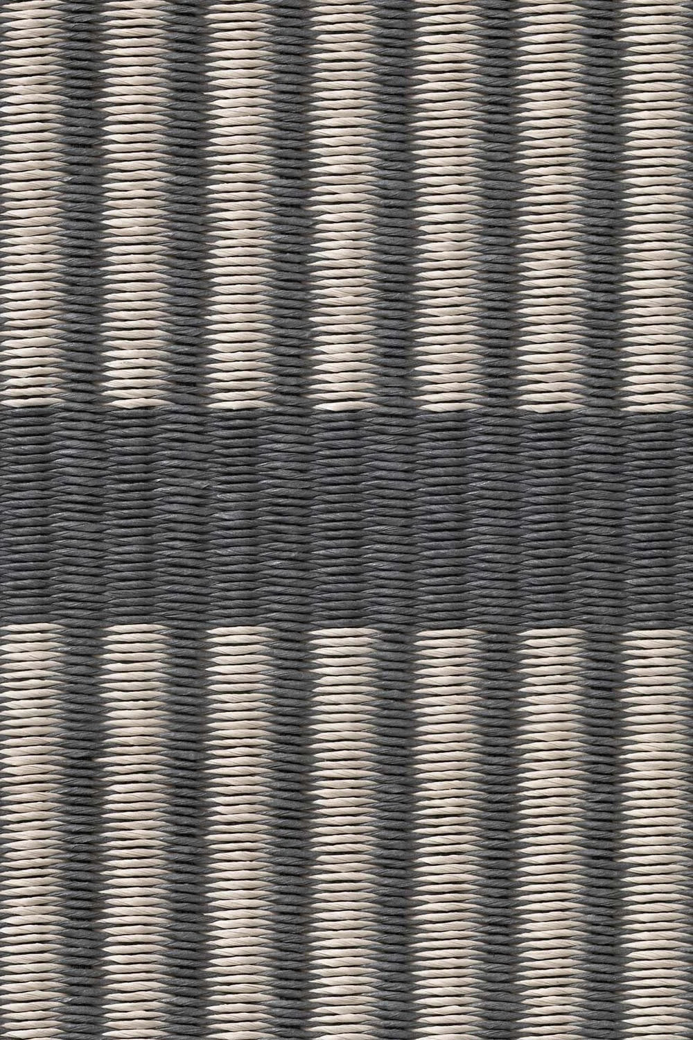 Design vloerkleed Woodnotes Cut Stripe Graphite Stone 1154015