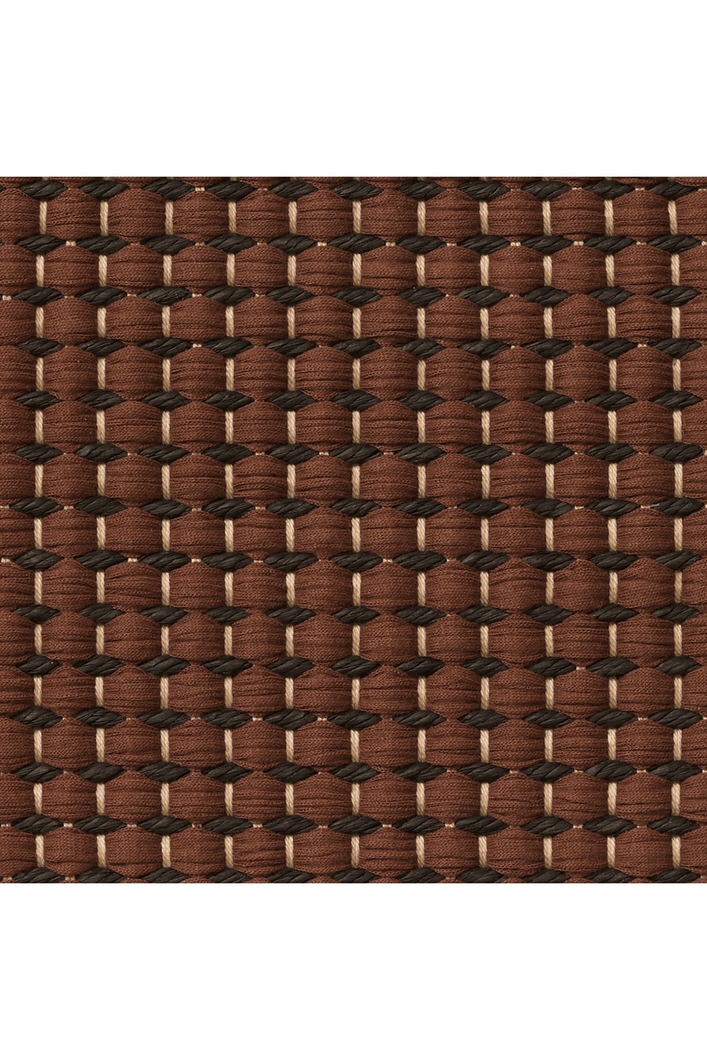 Design vloerkleed Woodnotes Piccolo Black Reddish Brown 17117010