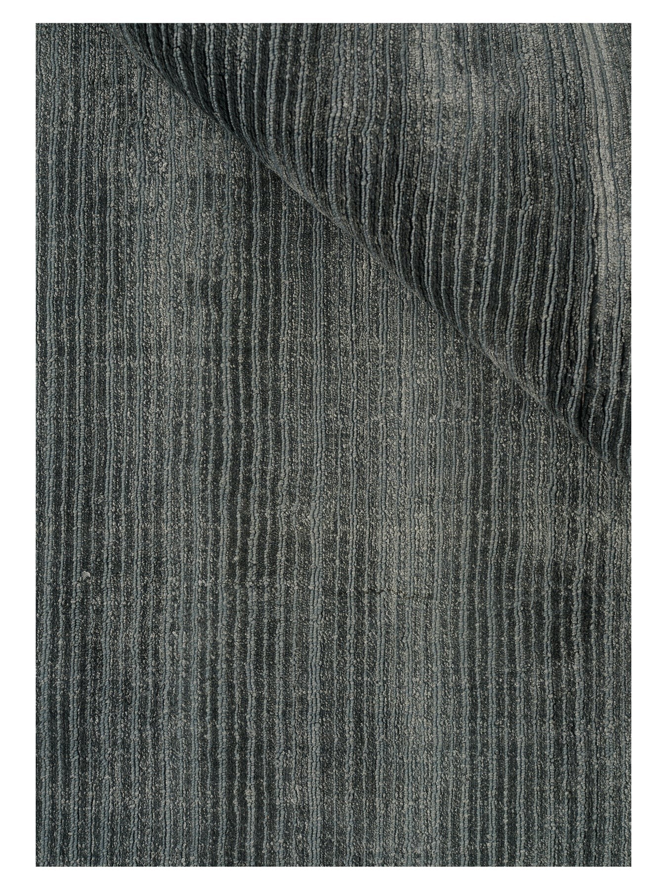Fijn viscose vloerkleed Cleo Cactus closeup