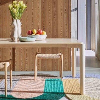 Gan Rugs The Crochet Collection Trio Mix sfeer close up