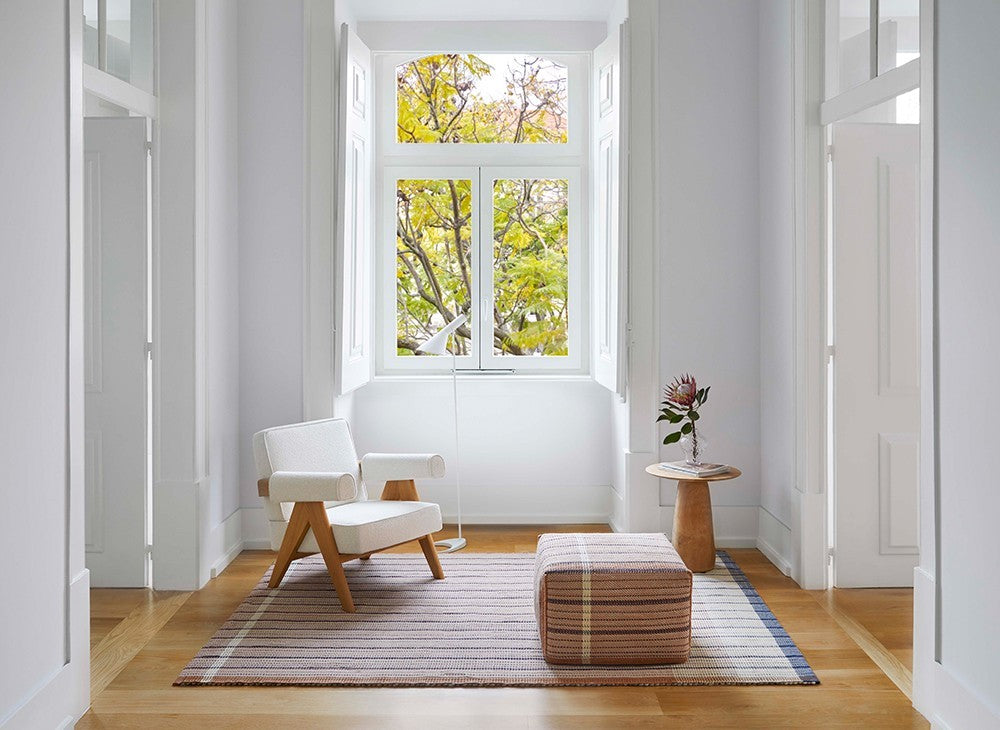 Gan Rugs vloerkleed Reversible Pink interieurfoto