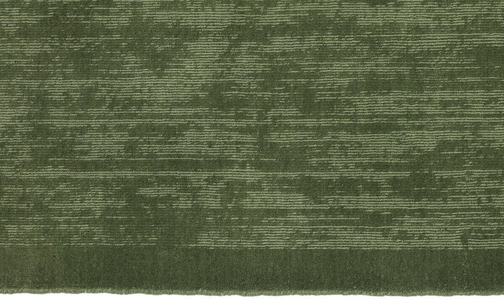 Geweven wollen vloerkleed glossy Lot Dusty Green 3737 detail