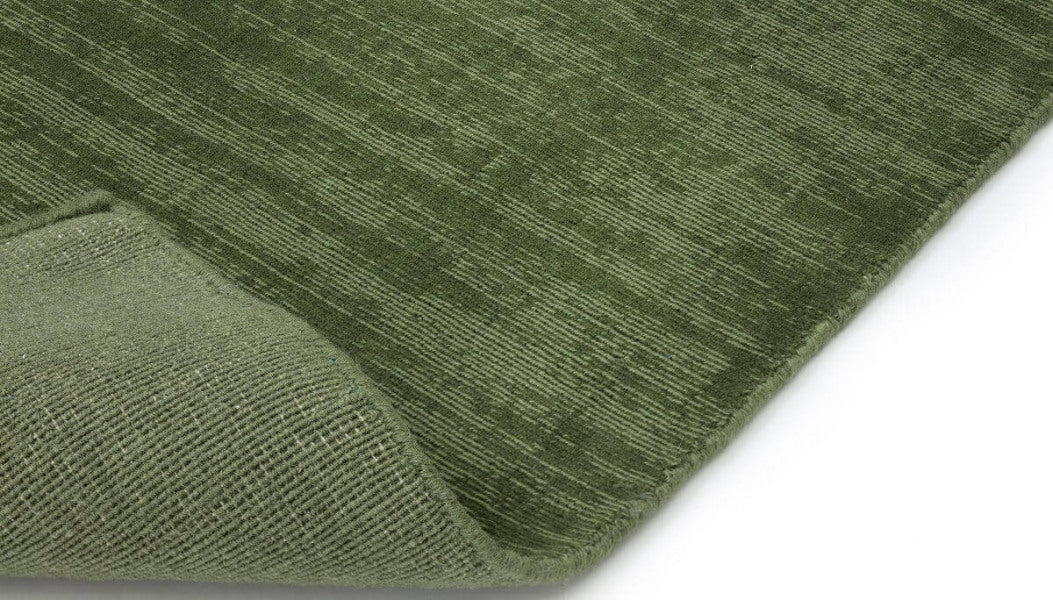 Geweven wollen vloerkleed glossy Lot Dusty Green 3737 detail 1