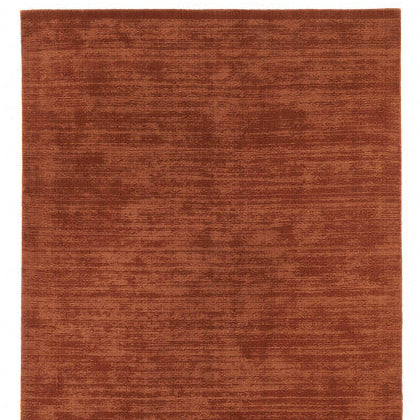 Geweven wollen vloerkleed glossy Lot Terra