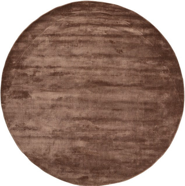 Tweedekans Rond Luxe vloerkleed Lucy Amber D200cm