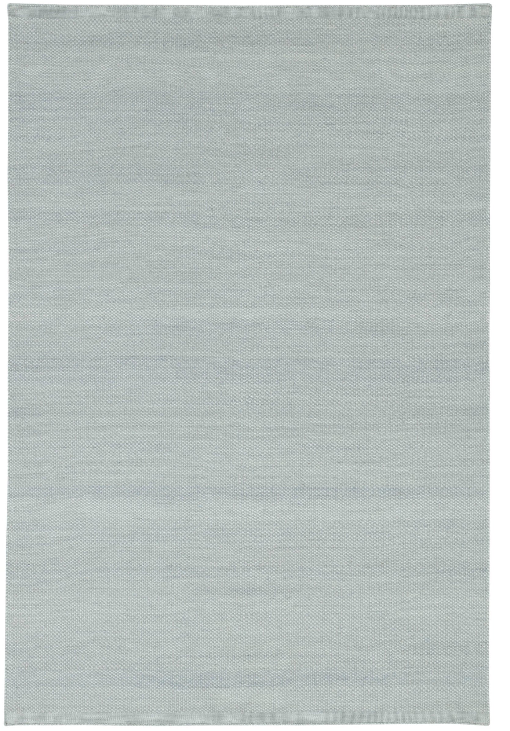 Hip wollen vloerkleed Brecht Lichtblauw volledig