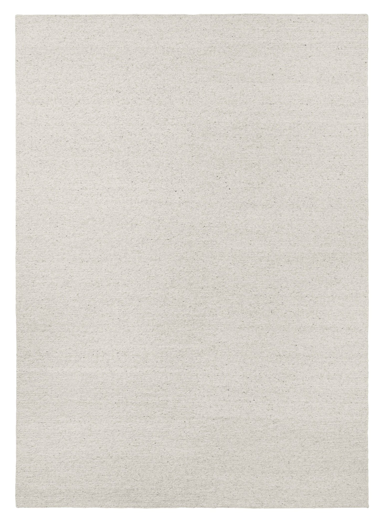 Handgeknoopt Wollen vloerkleed Bauke Offwhite