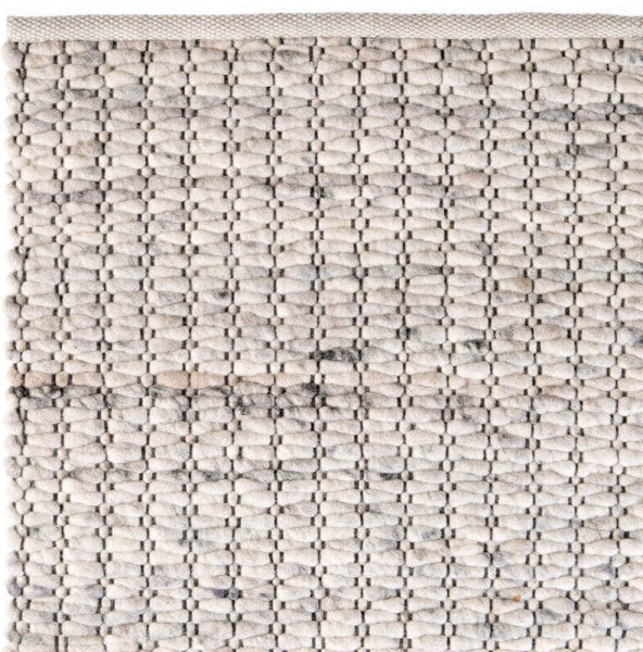 Handgeweven wollen vloerkleed Filou Offwhite Mix 05