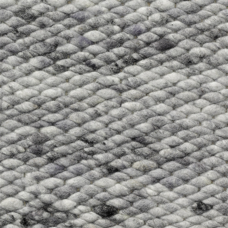 Handgeweven wollen vloerkleed Lisanne Kiezel 433