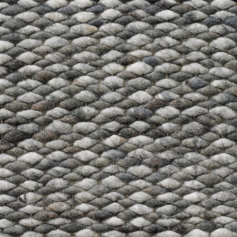 Handgeweven wollen vloerkleed Lisanne Mix Dawn 446 + Olive 448