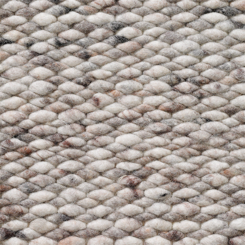 Handgeweven wollen vloerkleed Lisanne Mix Dune 463+Beige Grijs Mix 469