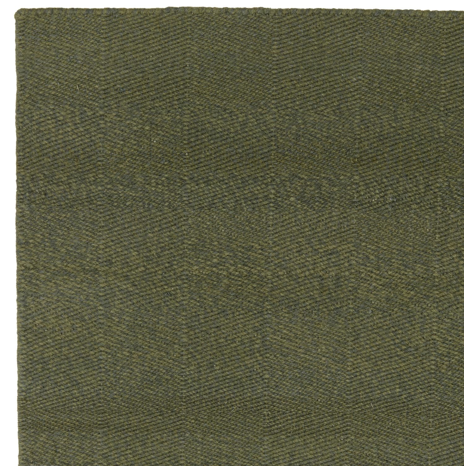 Hip vloerkleed Rakel Donkergroen Detail