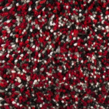 Hoogpolig Berber Vloerkleed Takhnift Rood K16