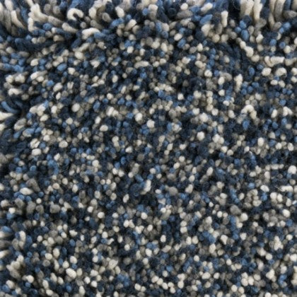 Hoogpolig Berber Vloerkleed Takhnift Blauw K14