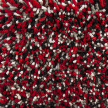 Hoogpolig Berber Vloerkleed Takhnift Rood K16