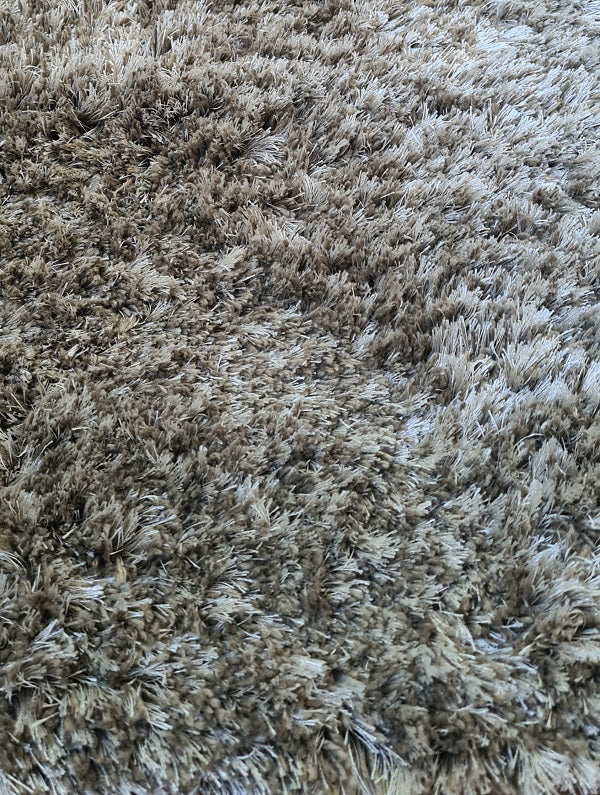 Hoogpolig vloerkleed Penelope Ecru