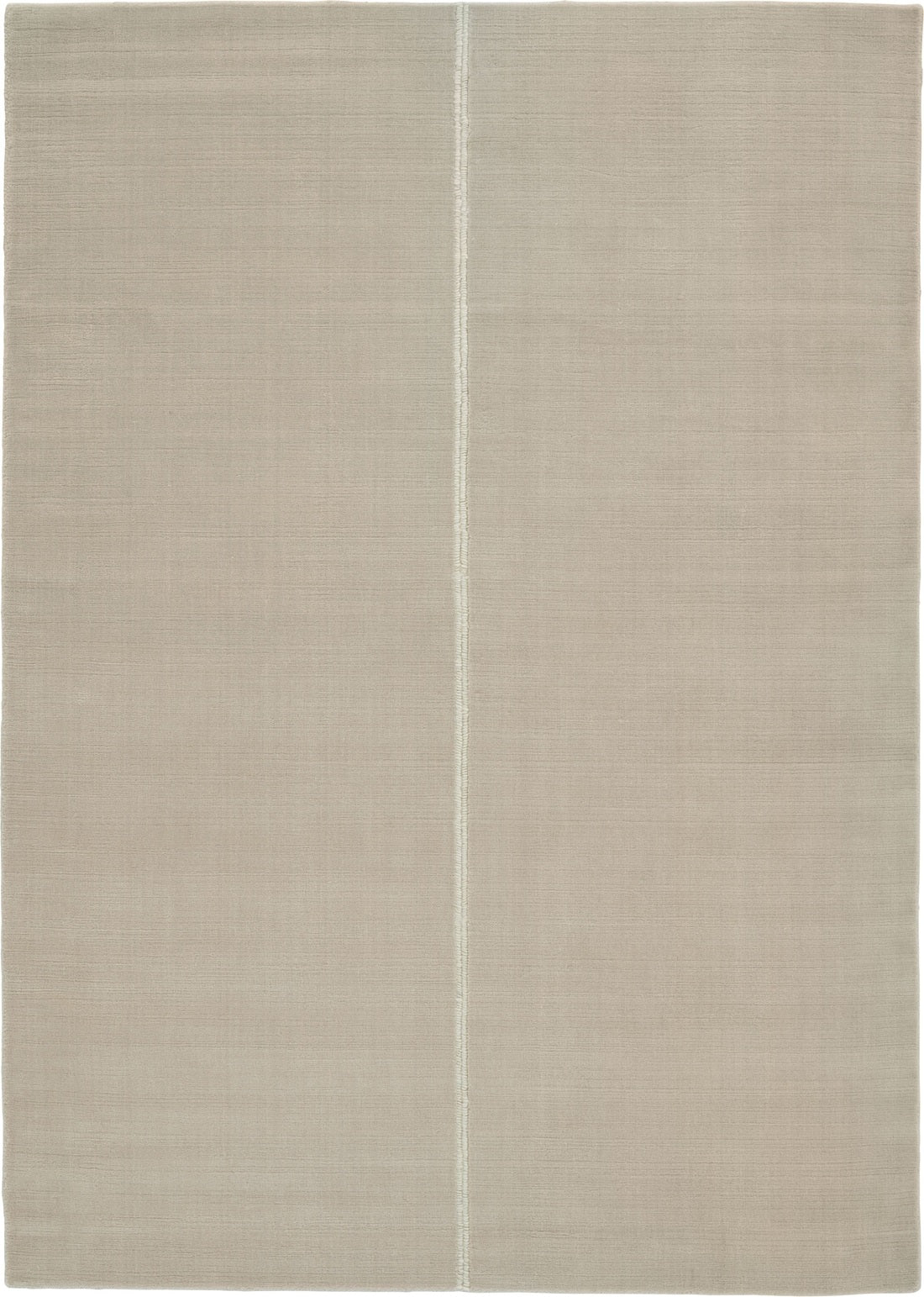 Japandi wollen vloerkleed Noren Creme volledig