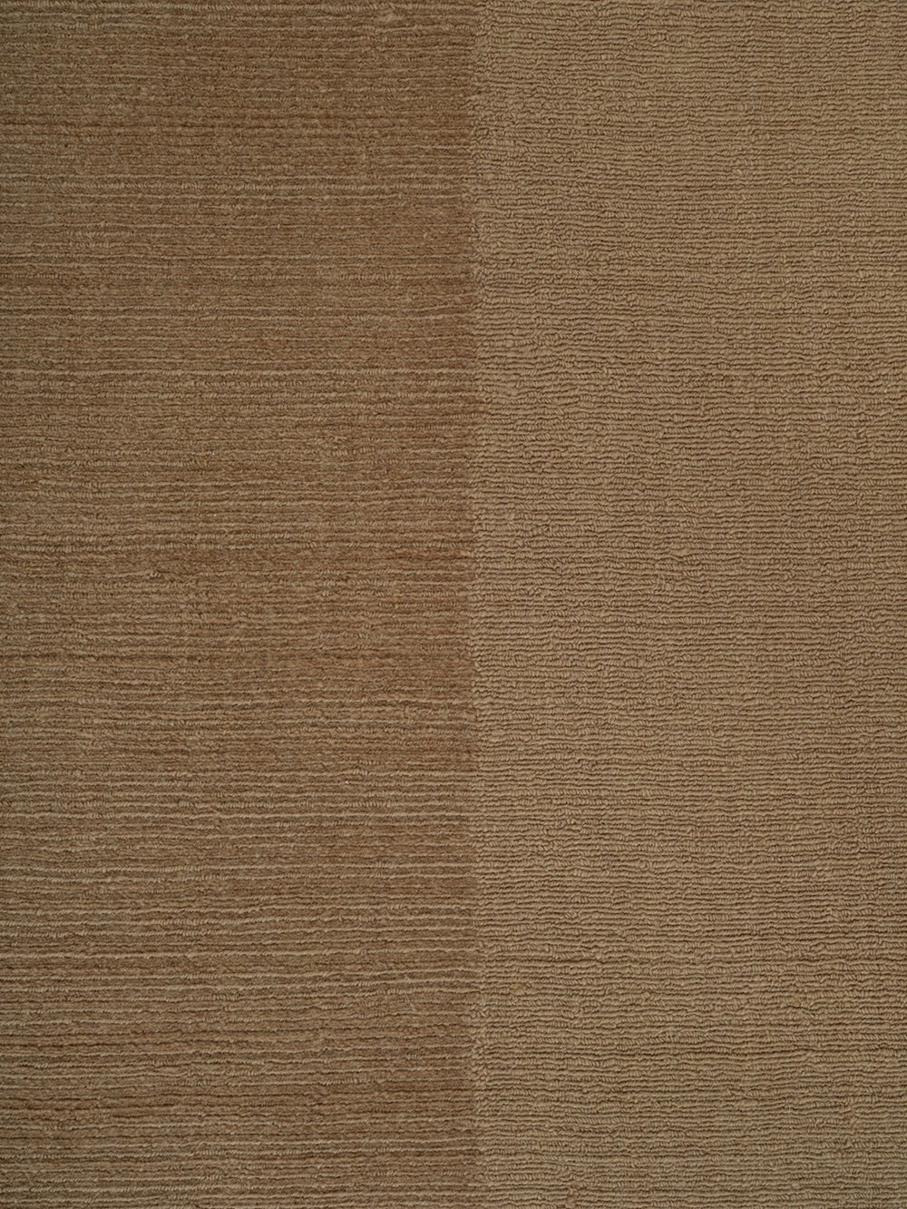 Kaatz Japandi wollen vloerkleed Yano Bruin closeup