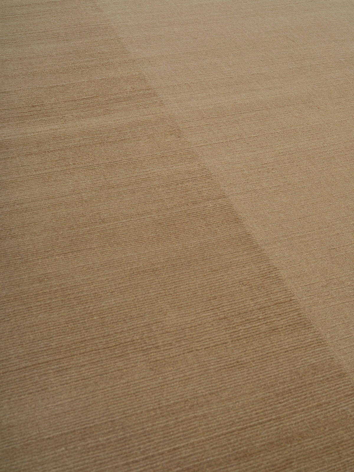 Kaatz Japandi wollen vloerkleed Yano Bruin sfeer