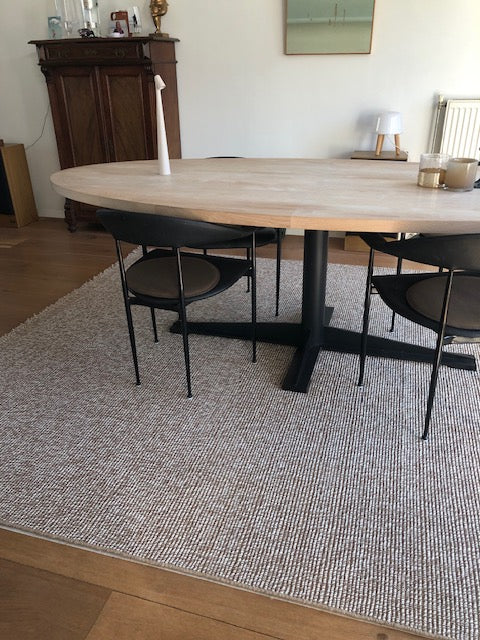 Kvadrat Jute and Wool Beige 0631; sfeer 2