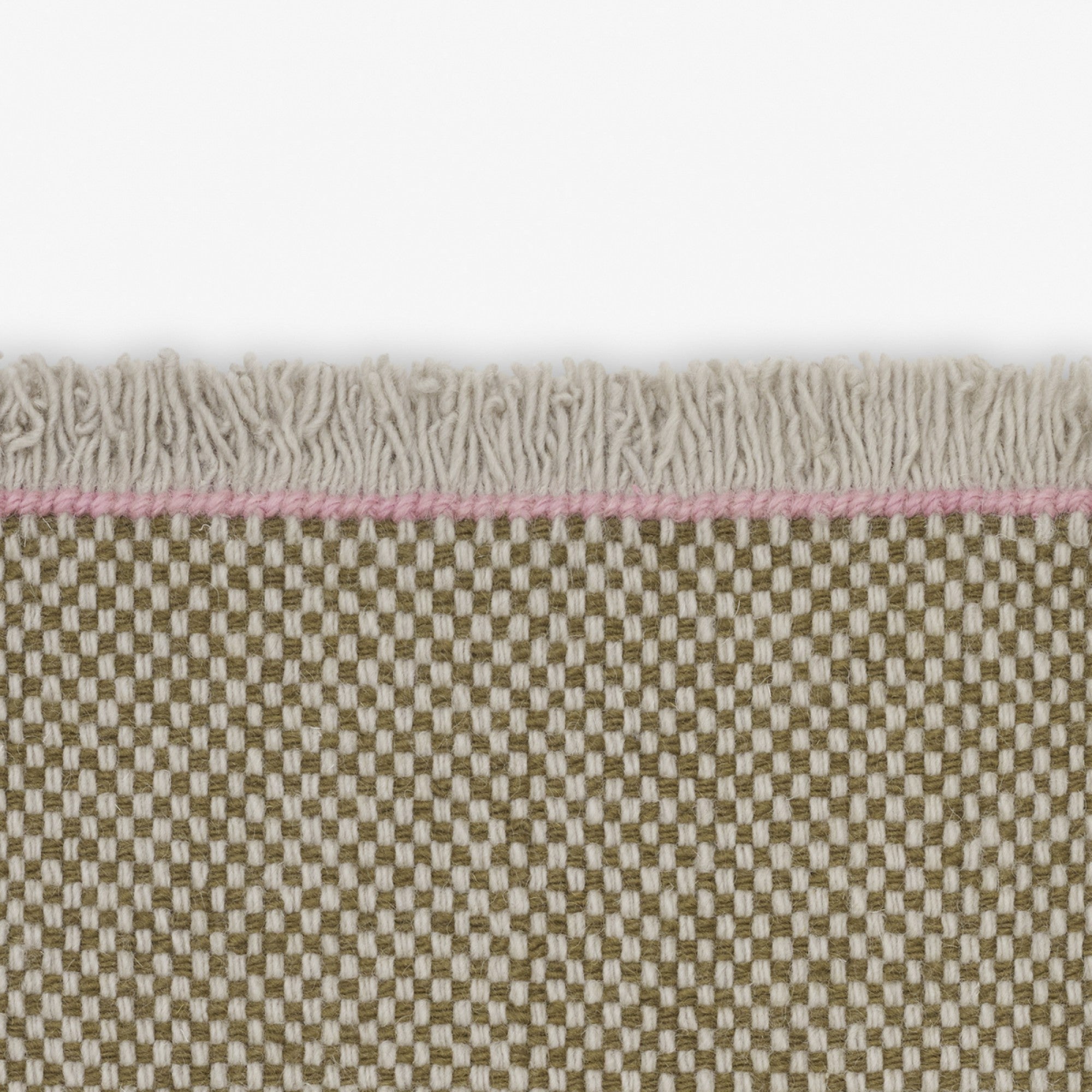 Kvadrat designvloerkleed Duotone Donkergroen Grijs 0921