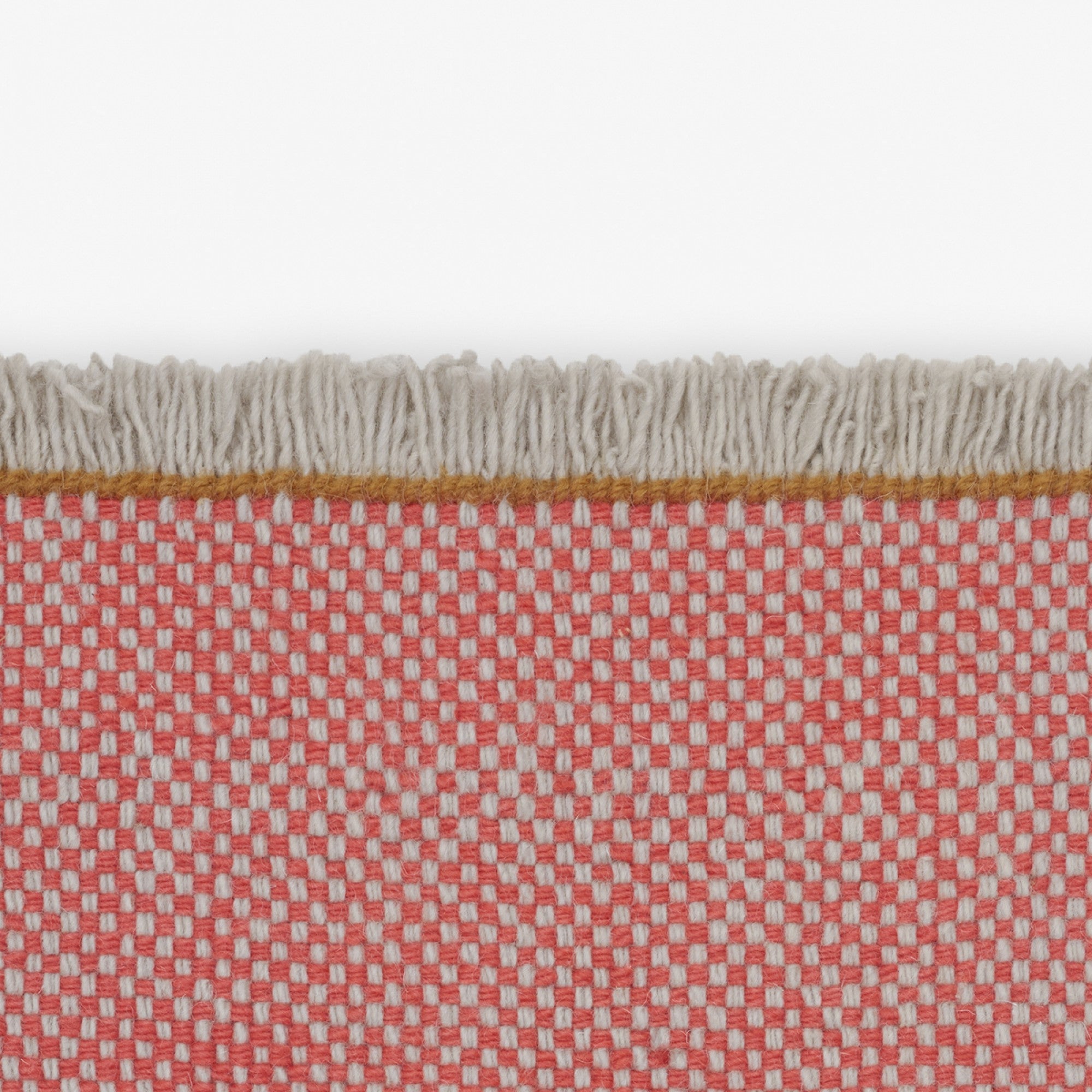 Kvadrat designvloerkleed Duotone Roze Grijs 0591